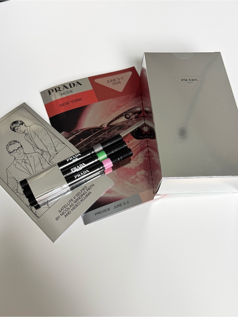 Prada Mode NYC Limited Edition - Coloring Book with Markers